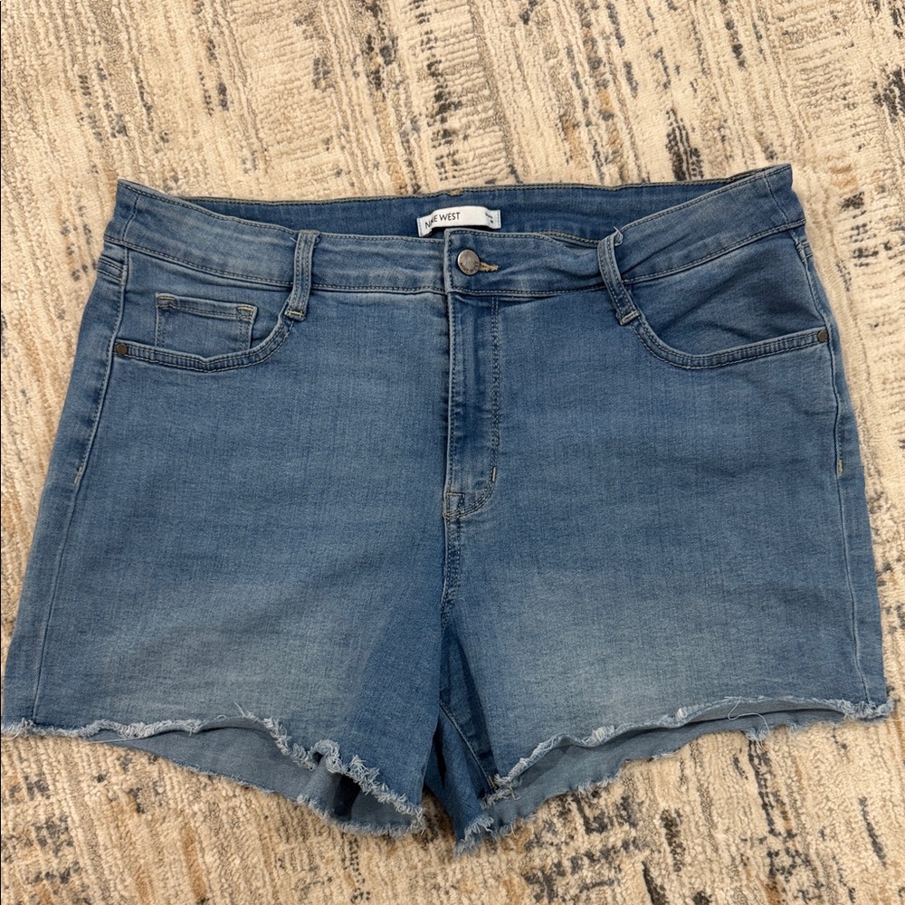 Nine West Classic Blue Jean Shorts